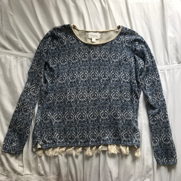 Springfield Sweater - Baroque Pattern & Tassels - Picture 1 of 5